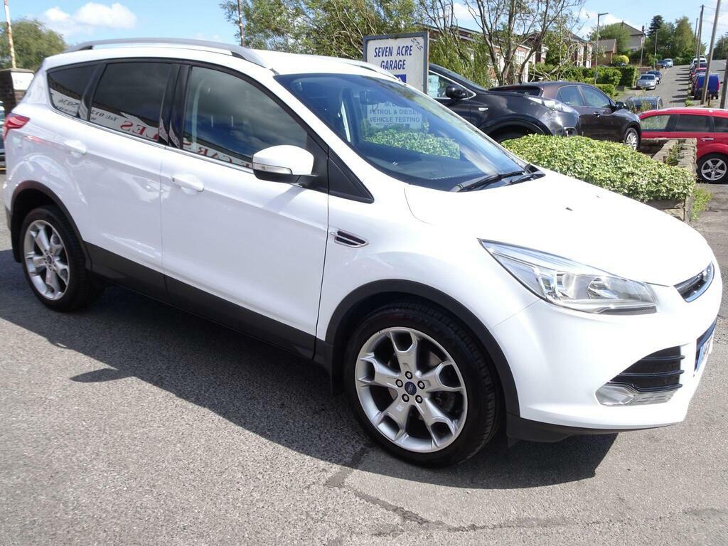 Ford Kuga 2.0 Tdci Titanium 2Wd Euro 6 S S White #2