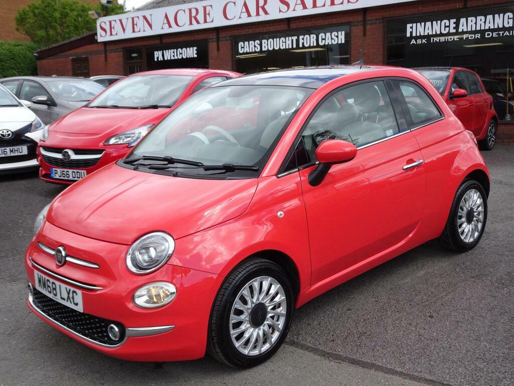 Fiat 500 1.2 Lounge Euro 6 S S Pink