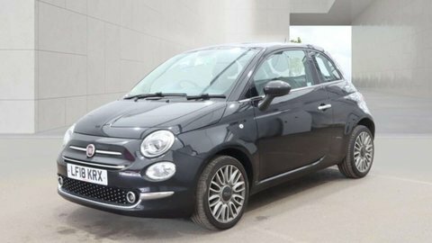 Fiat 500 1.2 Lounge Hatchback Euro 6 Ss Black #3