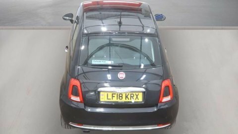 Fiat 500 1.2 Lounge Hatchback Euro 6 Ss Black #8