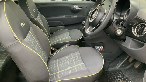 Fiat 500 1.2 Lounge Hatchback Euro 6 Ss Black #10