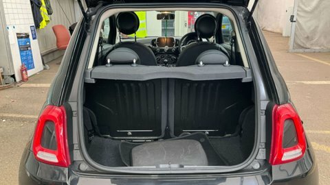 Fiat 500 1.2 Lounge Hatchback Euro 6 Ss Black #9
