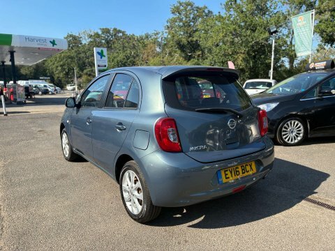 Nissan Micra 1.2 Acenta Hatchback Grey #4