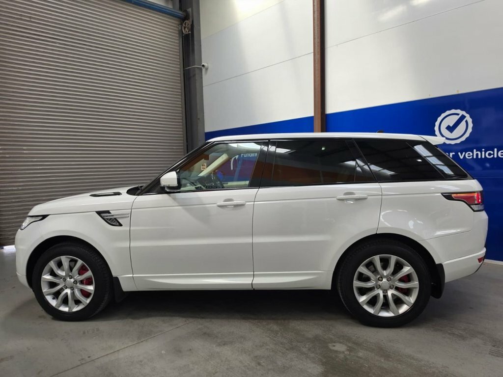 Land Rover Range Rover Sport 3L Hse UHZ8889 White #6
