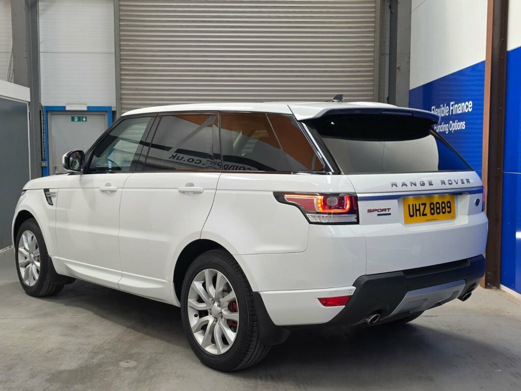 Land Rover Range Rover Sport 3L Hse UHZ8889 White #5