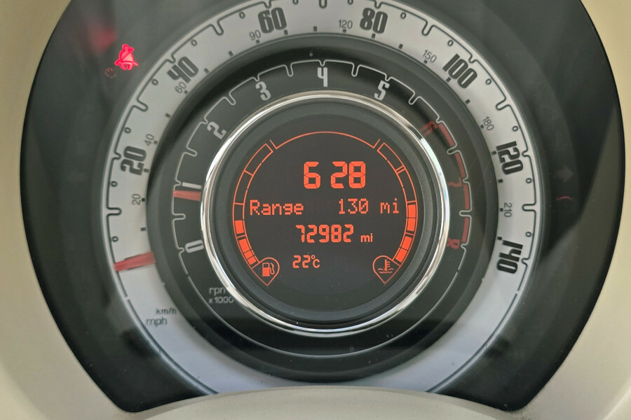 Fiat 500 1.2 Lounge Hatchback Dualogic Euro 4 6 Blue #25