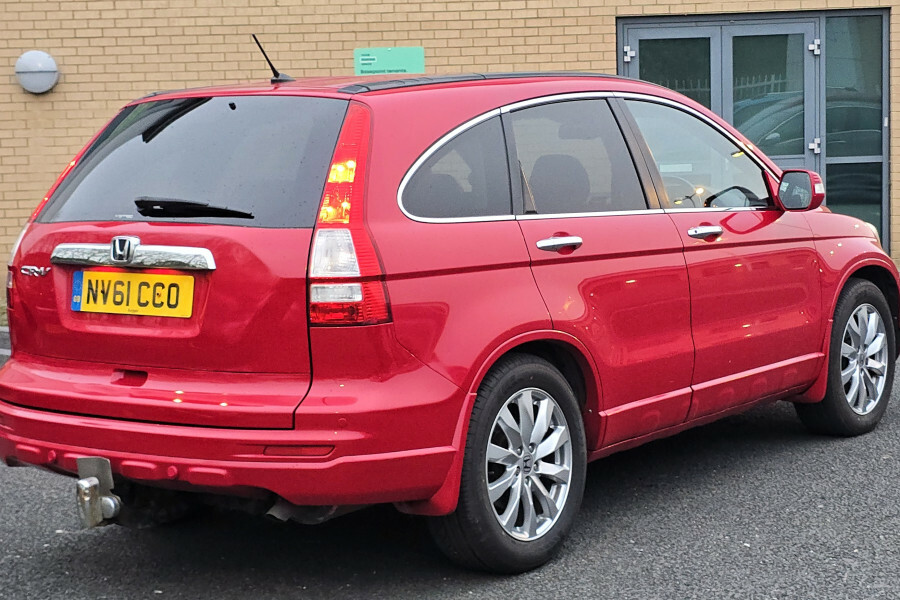 Honda Cr-V Suv Red #3
