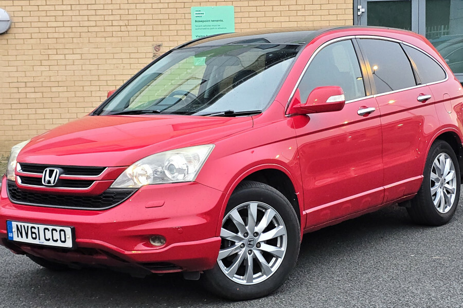 Honda Cr-V Suv Red #2