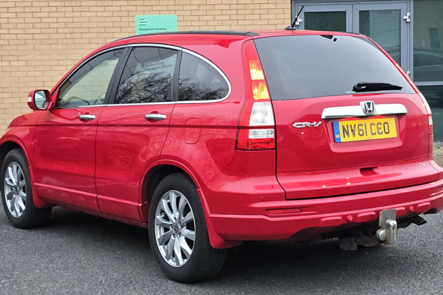 Honda Cr-V Suv Red #4