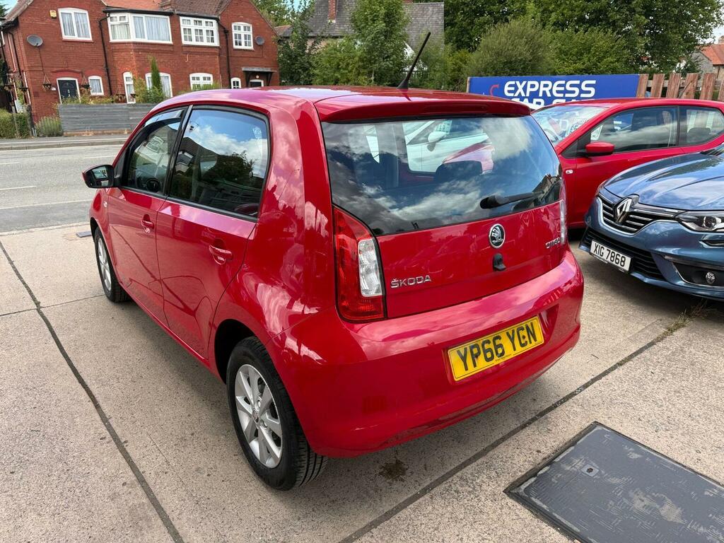 Skoda Citigo 1.0 Mpi Se Asg Euro 6 Red #5