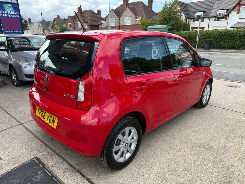 Skoda Citigo 1.0 Mpi Se Asg Euro 6 Red #3