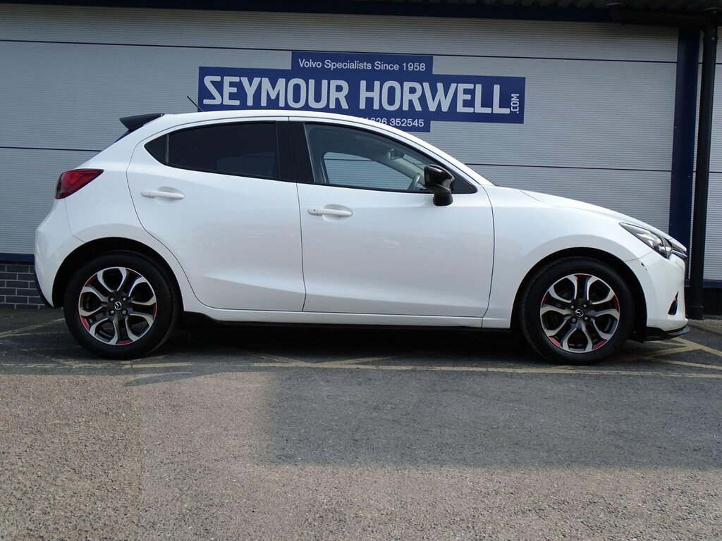 Mazda 2 1.5 Skyactiv-g Sport Black Euro 6 Ss White #6