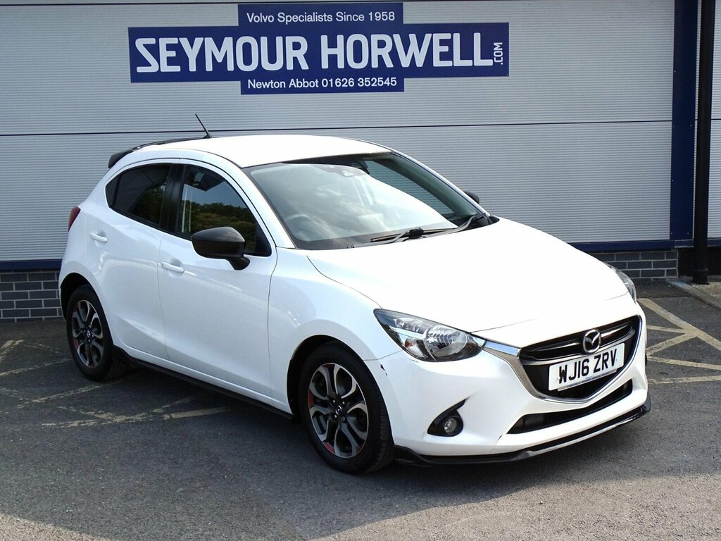 Mazda 2 1.5 Skyactiv-g Sport Black Euro 6 Ss White #2