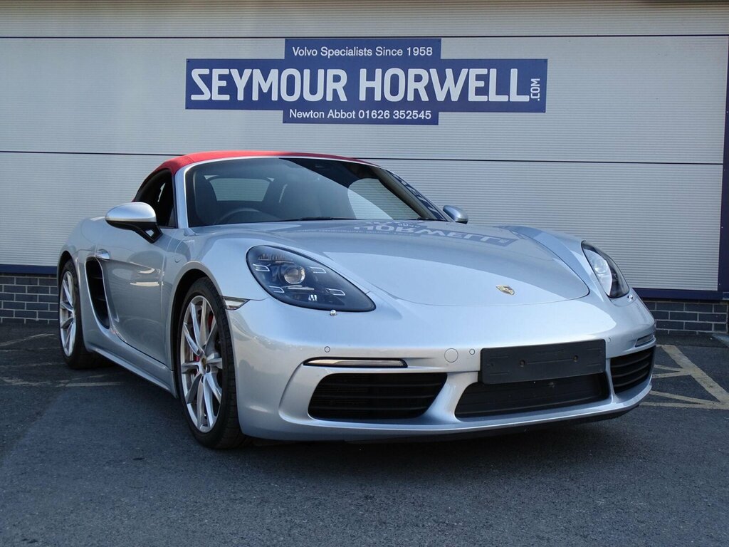 Porsche 718 Boxster 2.5T S Convertible Euro 6 Ss Silver #2
