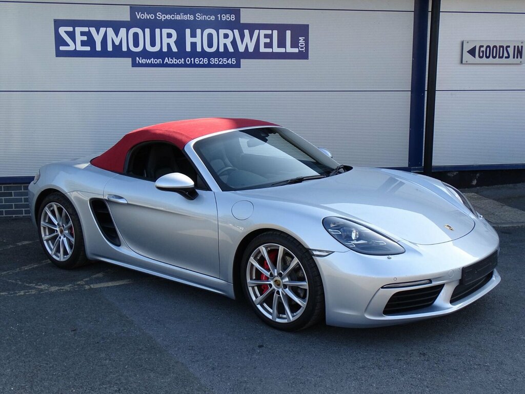 Porsche 718 Boxster 2.5T S Convertible Euro 6 Ss Silver #4
