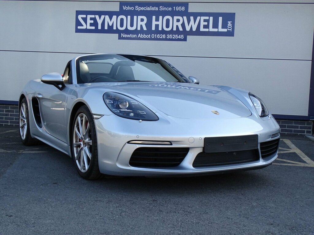Porsche 718 Boxster 2.5T S Convertible Euro 6 Ss Silver