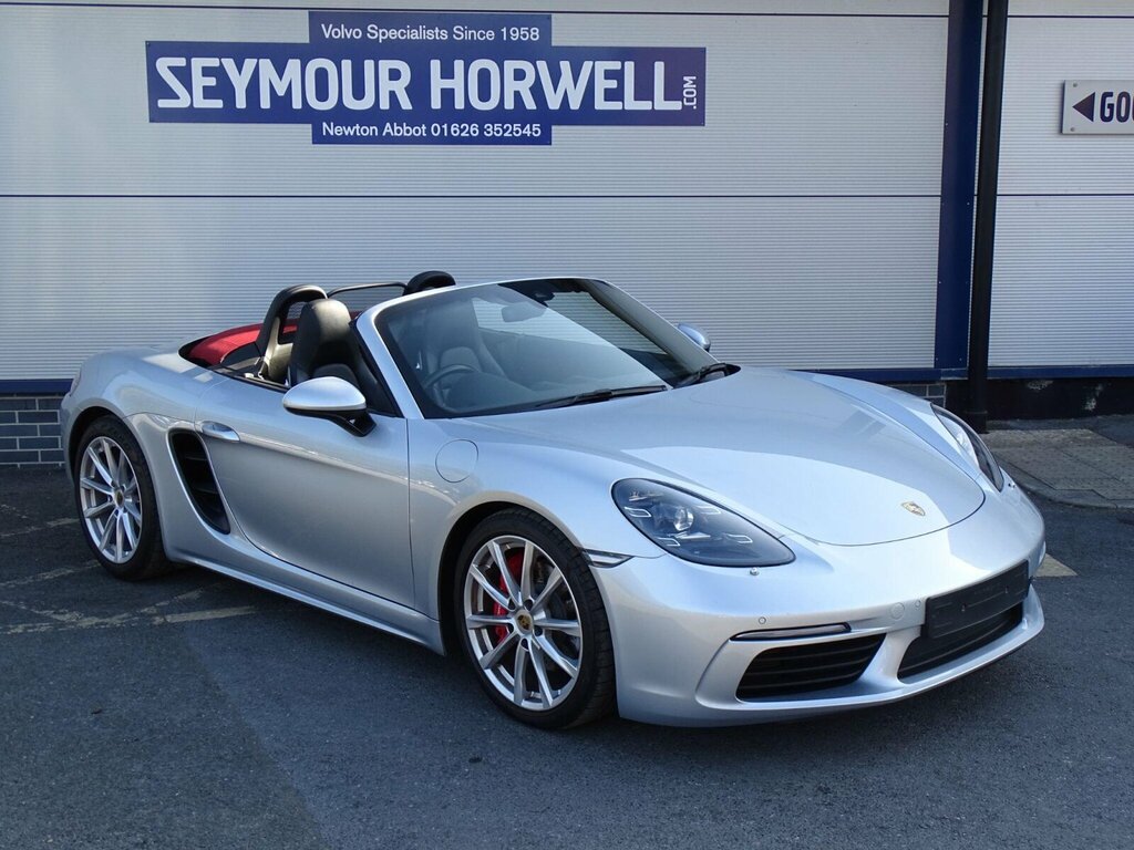 Porsche 718 Boxster 2.5T S Convertible Euro 6 Ss Silver #3