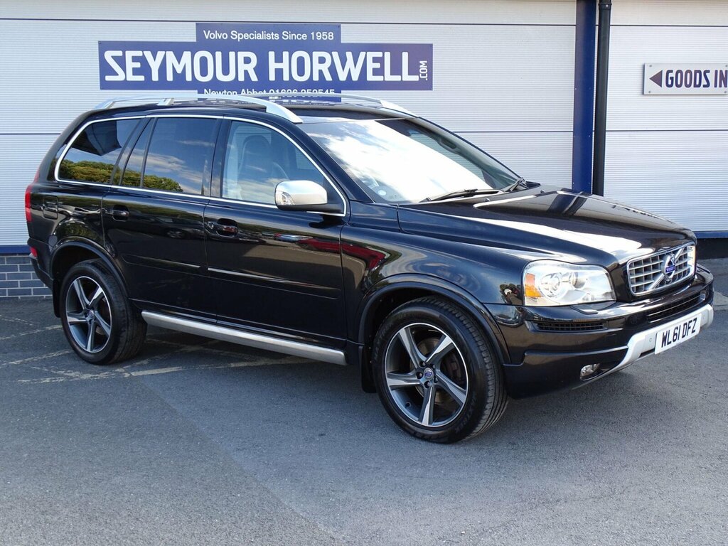 Volvo XC90 2.4 D5 R-design Geartronic Awd WL61DFZ Black #2