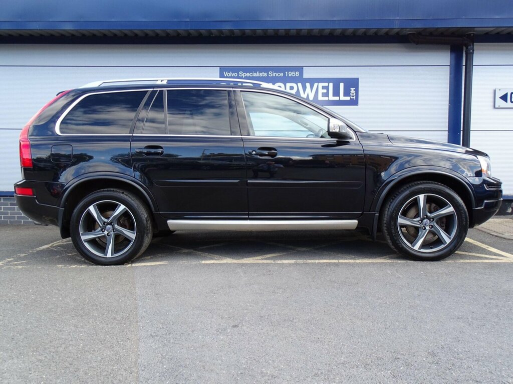 Volvo XC90 2.4 D5 R-design Geartronic Awd WL61DFZ Black #6