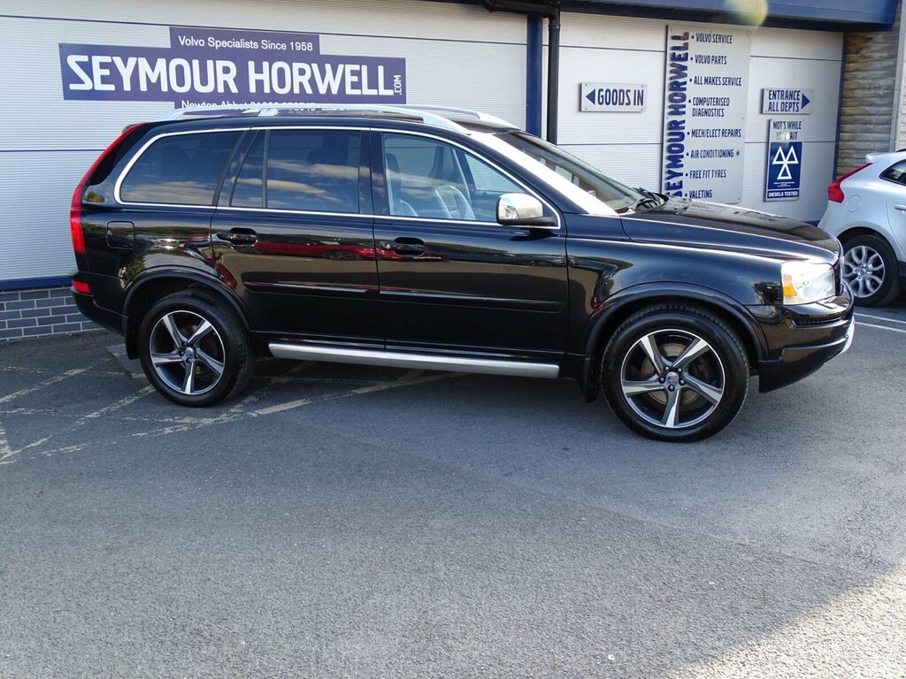 Volvo XC90 2.4 D5 R-design Geartronic Awd WL61DFZ Black #3