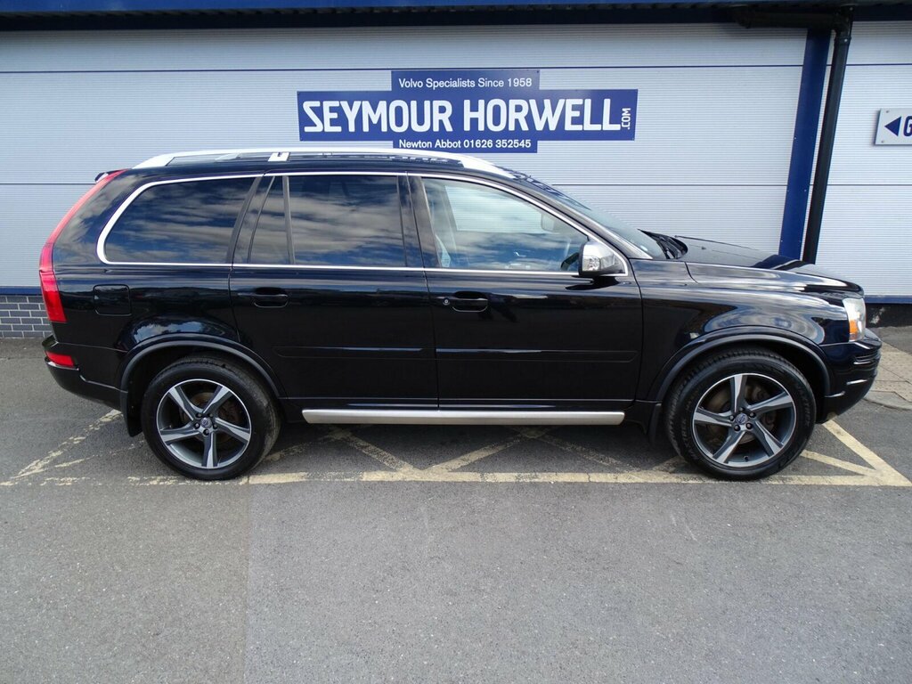 Volvo XC90 2.4 D5 R-design Geartronic Awd WL61DFZ Black #5