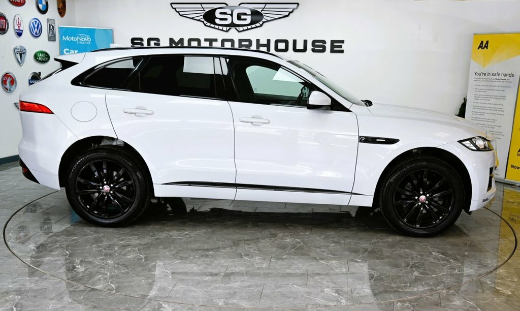 Jaguar F-Pace 2L R-sport White #6