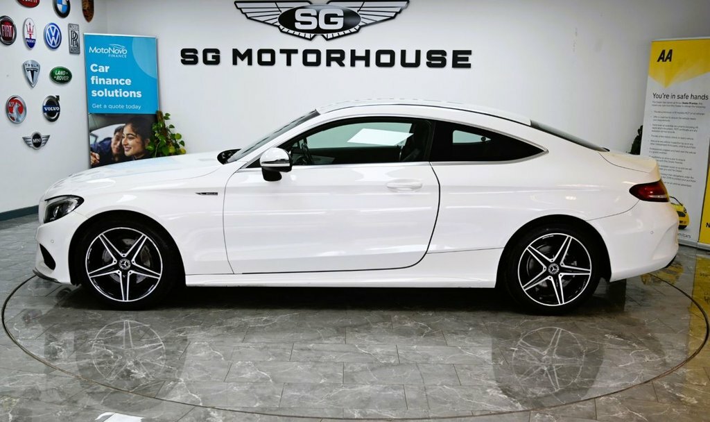 Mercedes-Benz C Class Estate 1.6 C200d Sport Premium G-tronic Euro 6 White #8