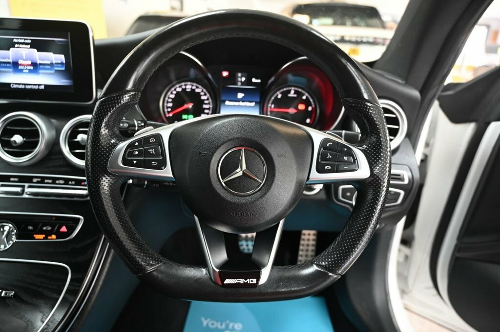 Mercedes-Benz C Class Estate 1.6 C200d Sport Premium G-tronic Euro 6 White #24