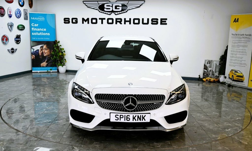 Mercedes-Benz C Class Estate 1.6 C200d Sport Premium G-tronic Euro 6 White #7
