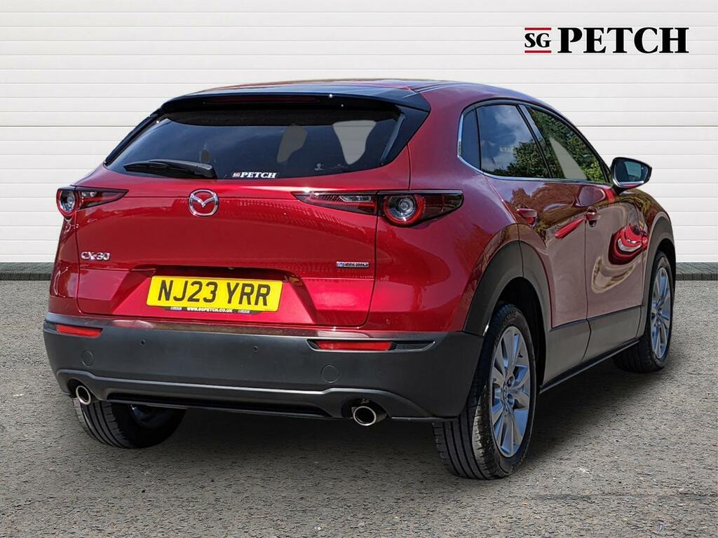 Mazda CX-30 Mazda Cx-30 2.0 E-skyactiv X Mhev Takumi Suv P White #3