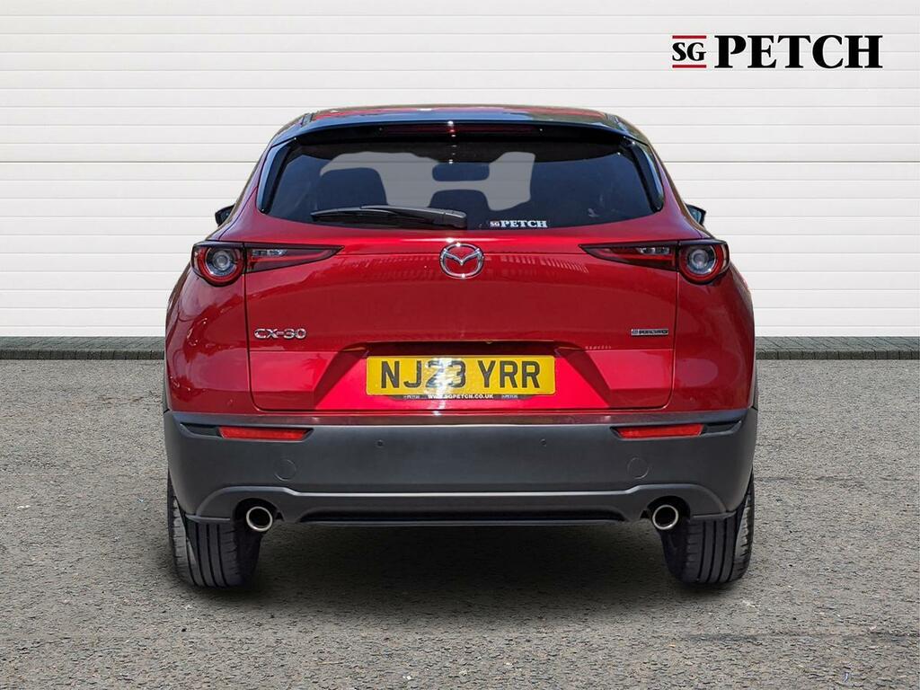 Mazda CX-30 Mazda Cx-30 2.0 E-skyactiv X Mhev Takumi Suv P White #4