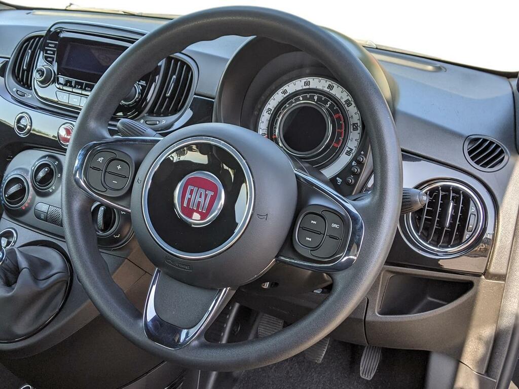 Fiat 500 500 C Star Mhev White #10