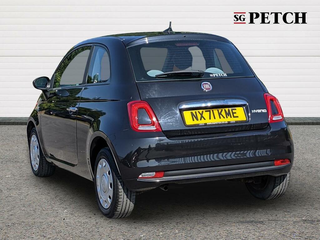 Fiat 500 500 C Star Mhev White #5