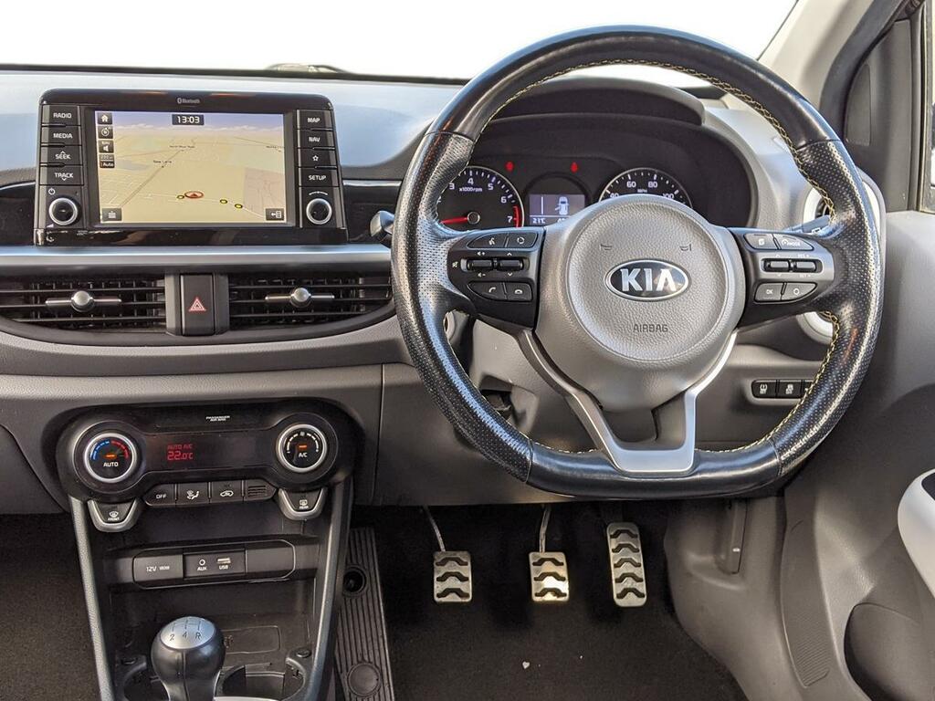Kia Picanto 1.0 T-gdi Gt-line White #12