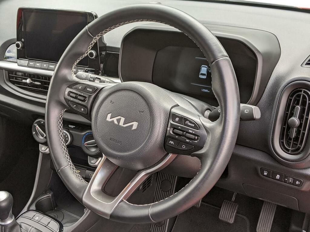 Kia Picanto 1.0 Dpi 3 Hatchback Euro 6 Ss White #10