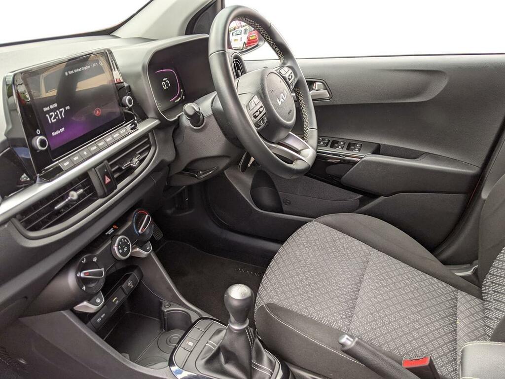 Kia Picanto 1.0 Dpi 3 Hatchback Euro 6 Ss White #15
