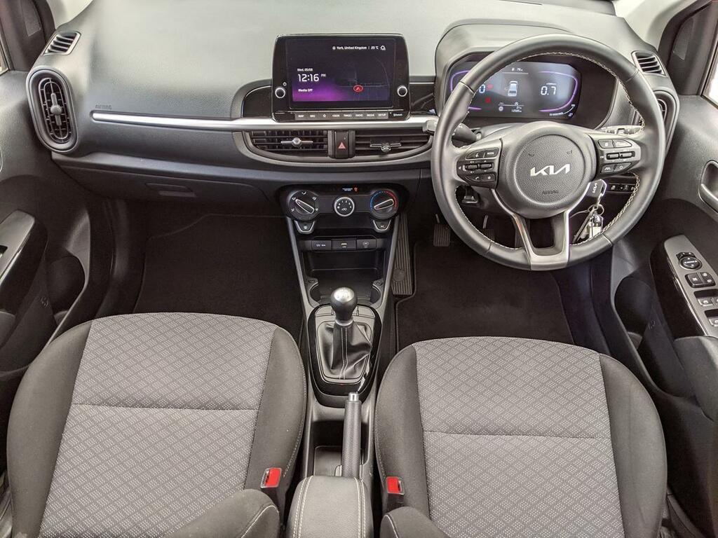 Kia Picanto 1.0 Dpi 3 Hatchback Euro 6 Ss White #11