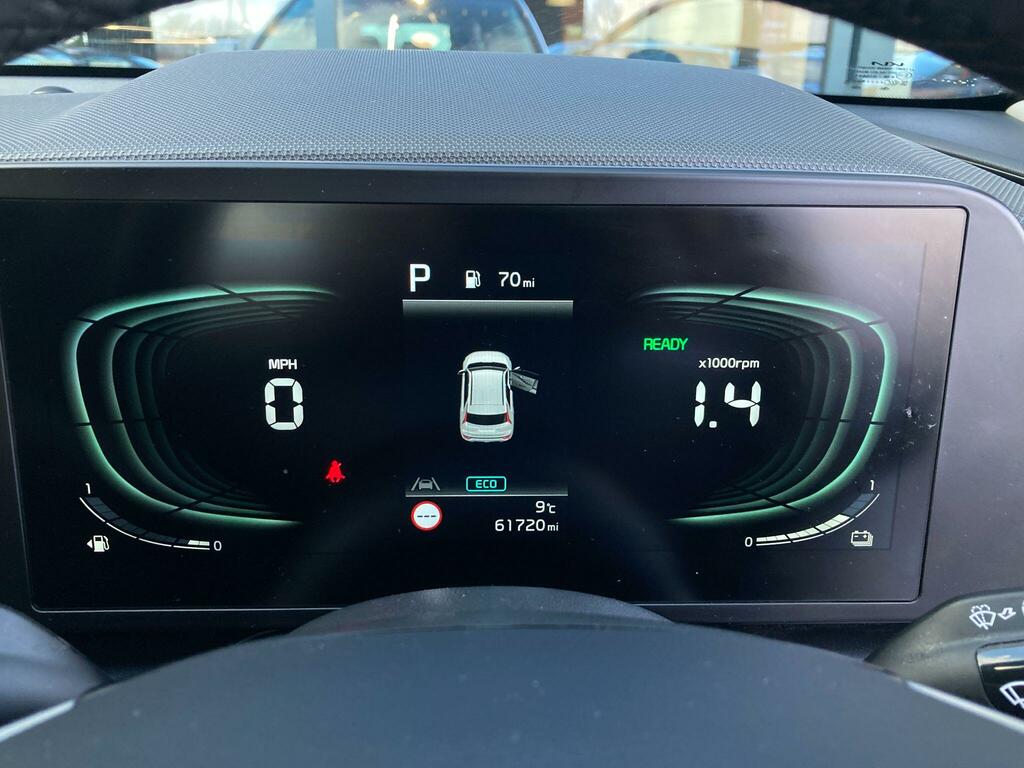 Kia Niro 1.6 Gdi Hybrid 2 Dct With Rear Camera And Carp Blue #23