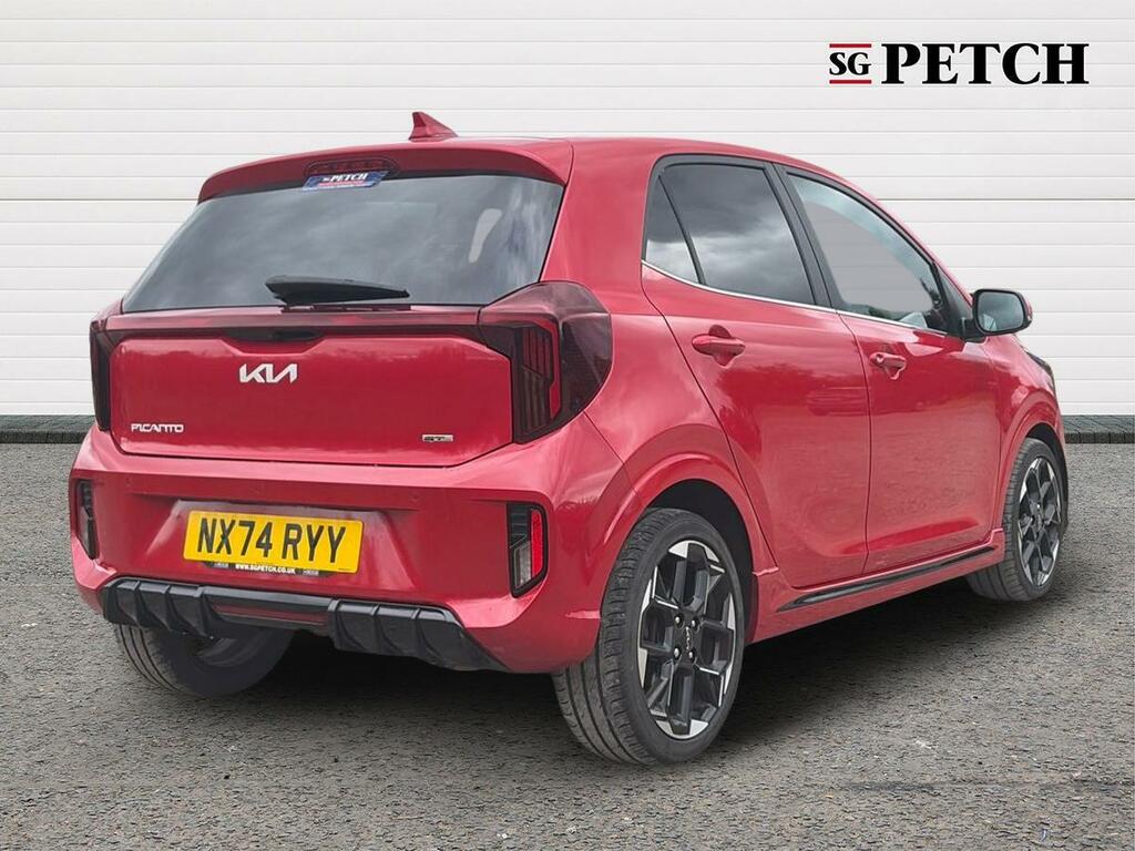 Kia Picanto 1.2 Gt-line S Hatchback Amt Euro 6 Ss Red #3