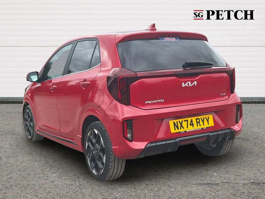 Kia Picanto 1.2 Gt-line S Hatchback Amt Euro 6 Ss Red #5
