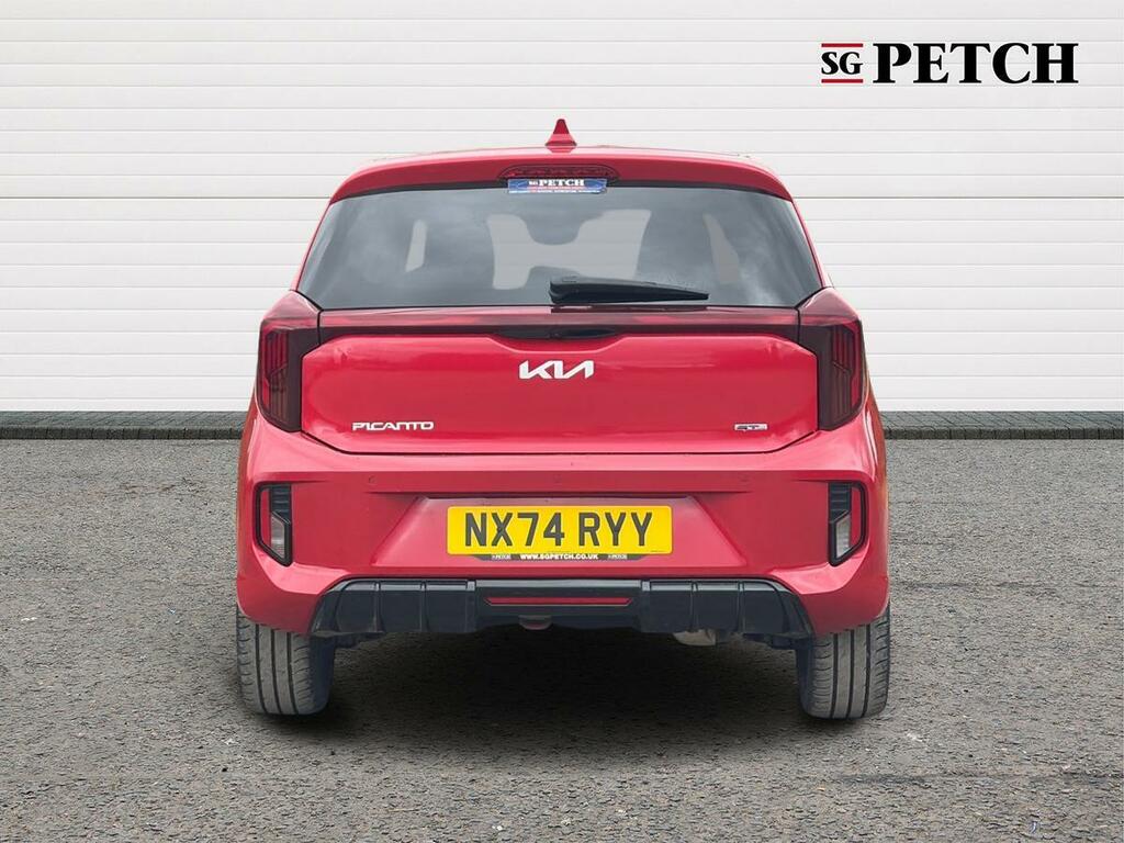 Kia Picanto 1.2 Gt-line S Hatchback Amt Euro 6 Ss Red #4