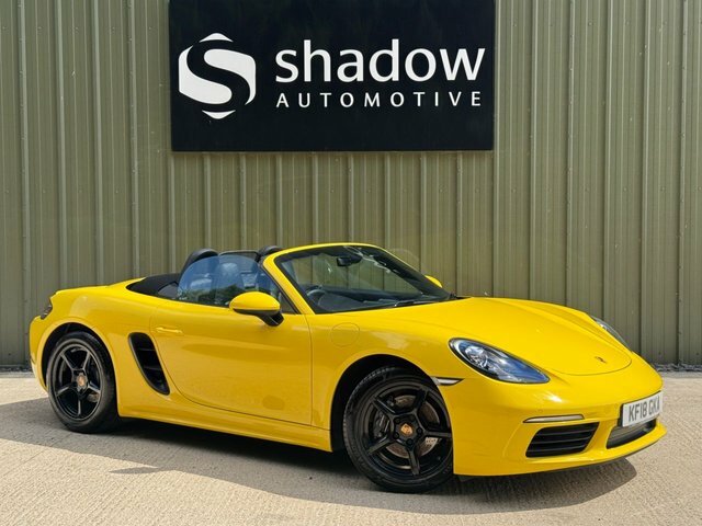 Porsche 718 Boxster 2.0T Convertible Pdk Euro 6 S S 300 Yellow