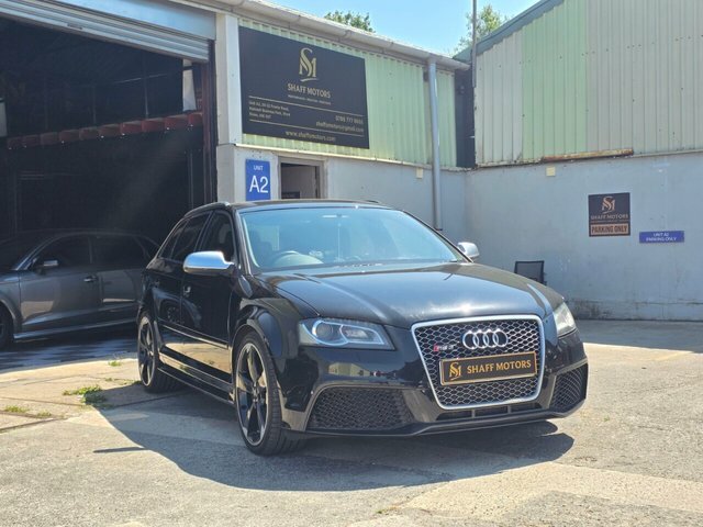 Audi RS3 2011 2.5 Tfsi Sportback S Tronic Quattr Black
