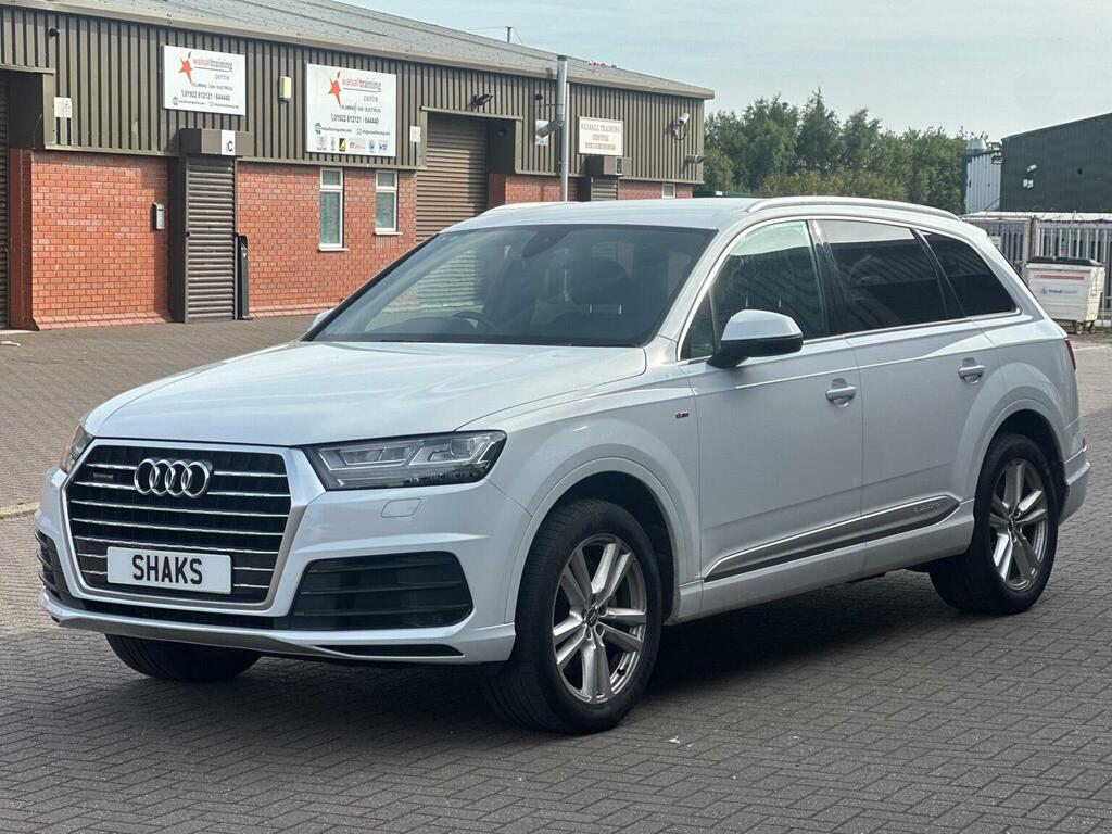 Audi Q7 3.0 Tdi V6 50 S Line Tiptronic Quattro Euro 6 Ss White #5