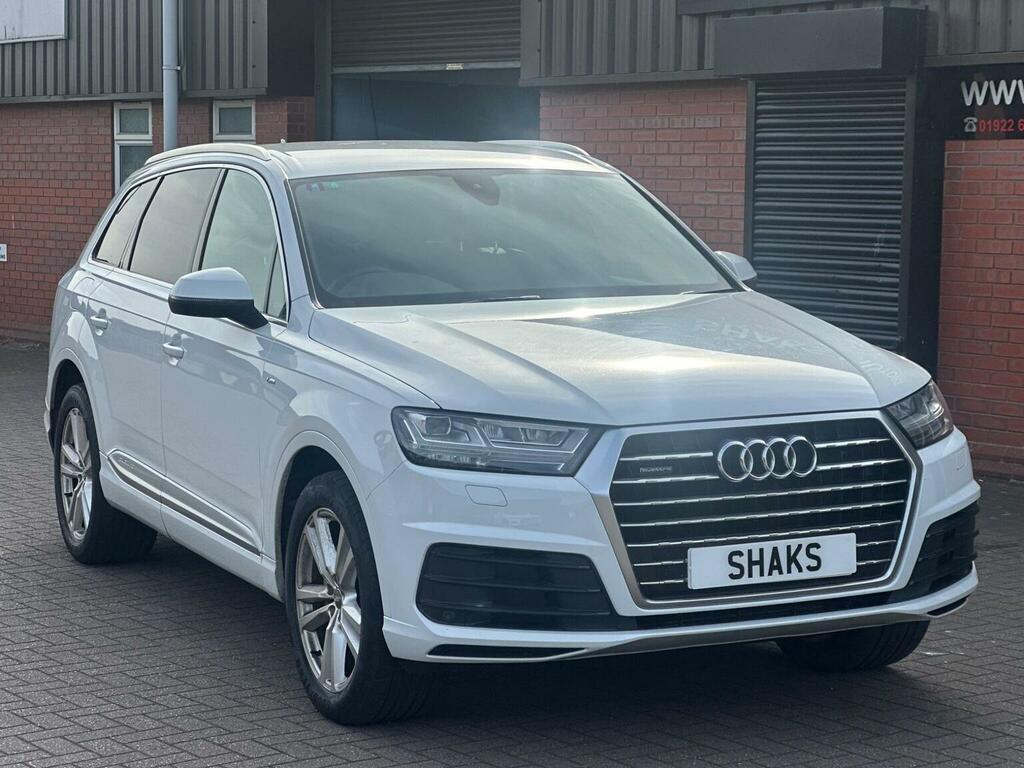 Audi Q7 3.0 Tdi V6 50 S Line Tiptronic Quattro Euro 6 Ss White #4