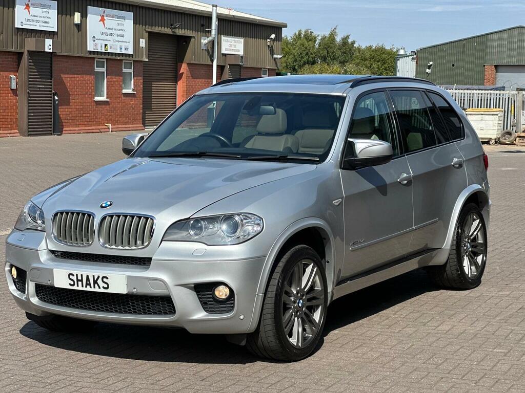 BMW X5 3.0 40D M Sport Xdrive Euro 5 2013 Silver #6