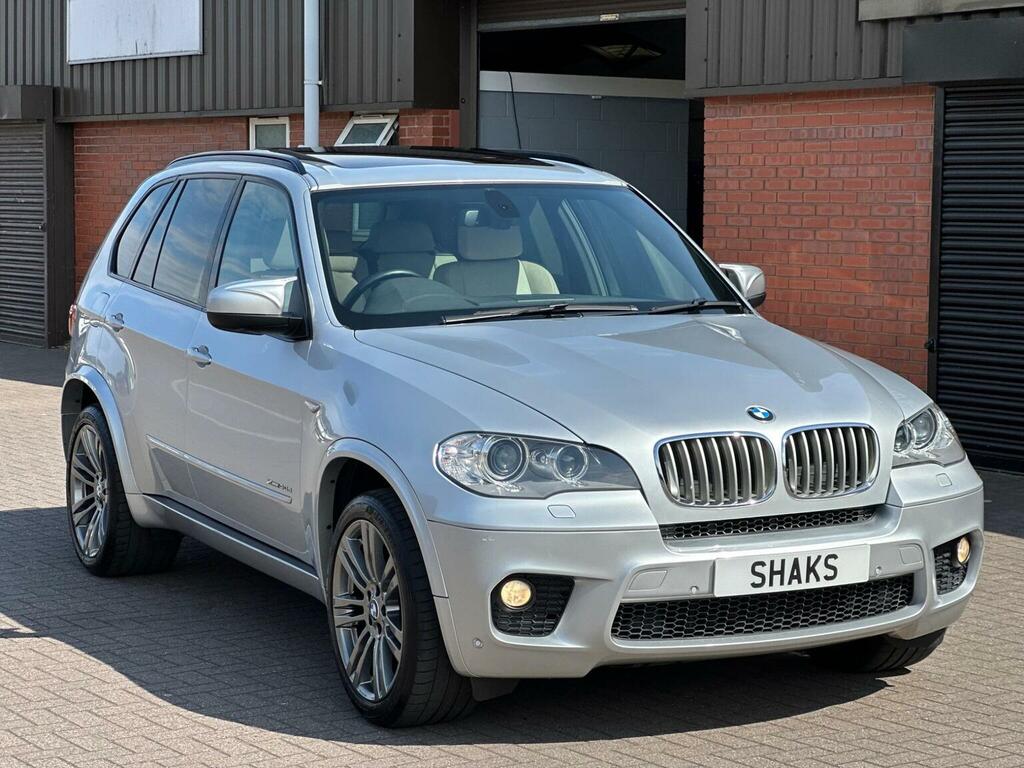 BMW X5 3.0 40D M Sport Xdrive Euro 5 2013 Silver #4