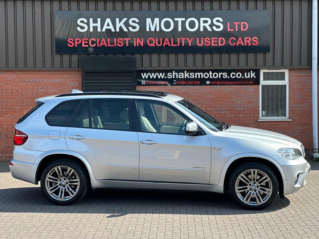BMW X5 3.0 40D M Sport Xdrive Euro 5 2013 Silver #2