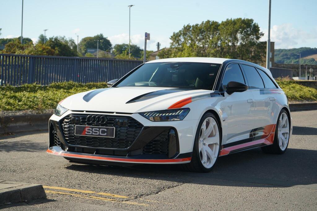 Audi RS6 Avant Gt White #6
