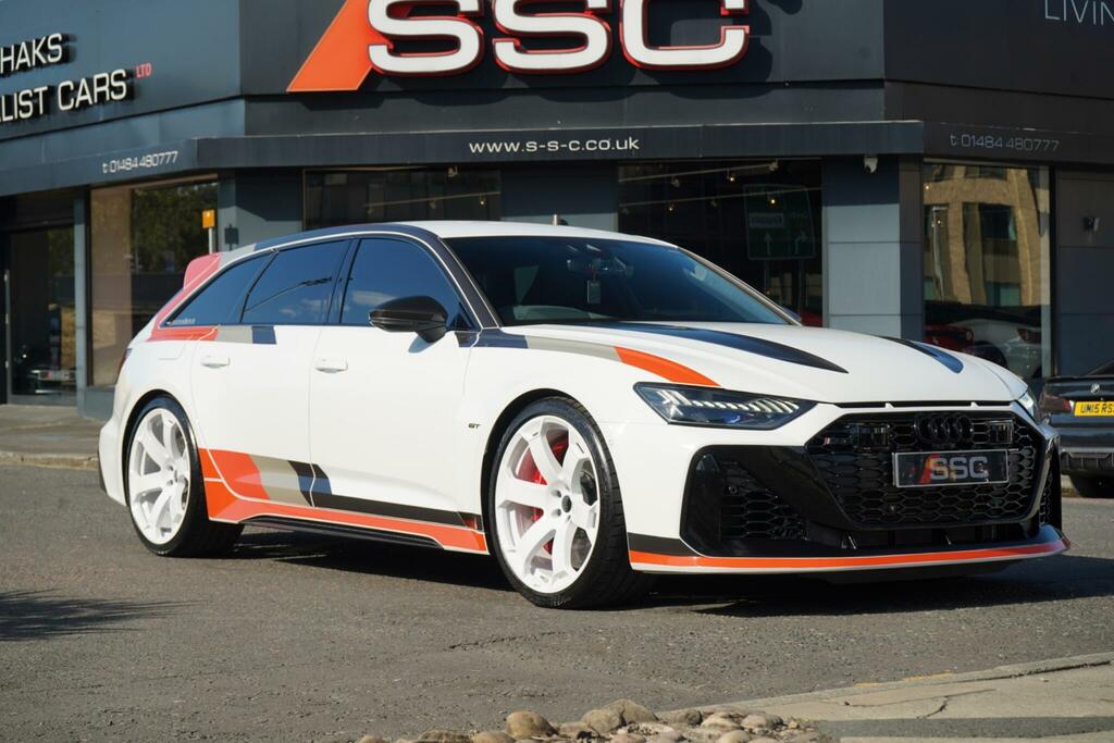 Audi RS6 Avant Gt White #4